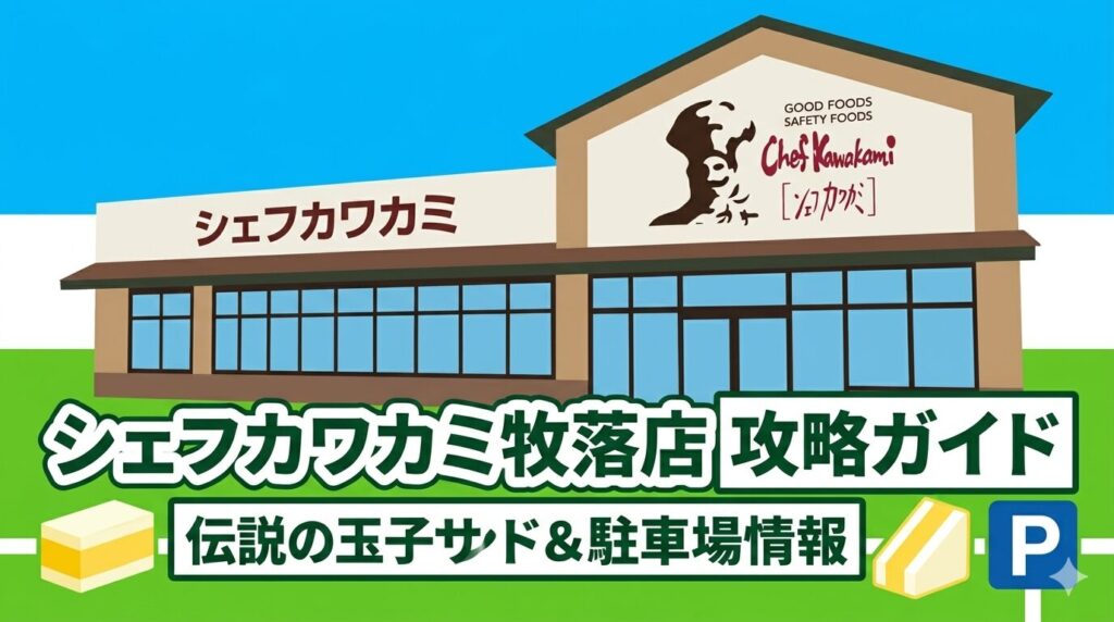 「シェフカワカミ牧落店 攻略ガイド」