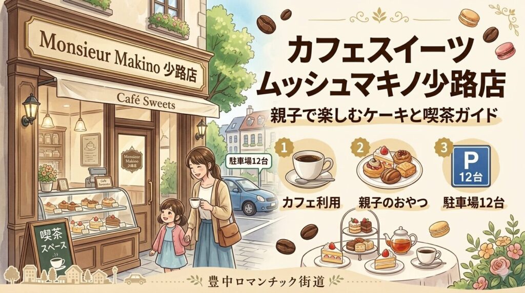 カフェスイーツ ムッシュマキノ少路店