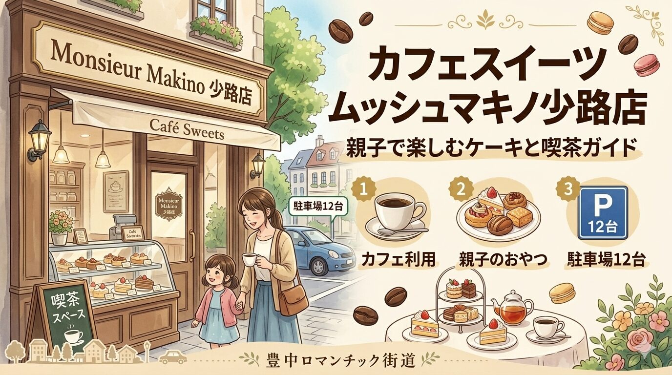 カフェスイーツ ムッシュマキノ少路店