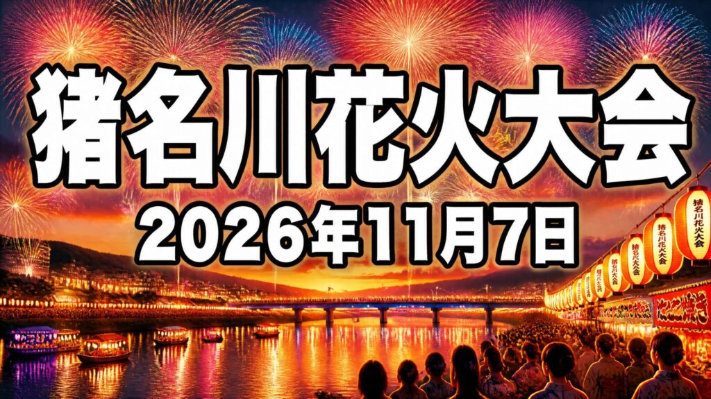 猪名川花火大会2026 アイキャッチ